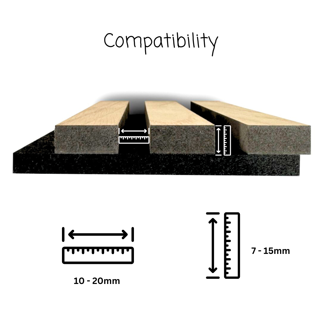 Tealight/Candle Holder (LED candle sold seperately) for Acoustic Panels - Installation Type: Wall Clip
