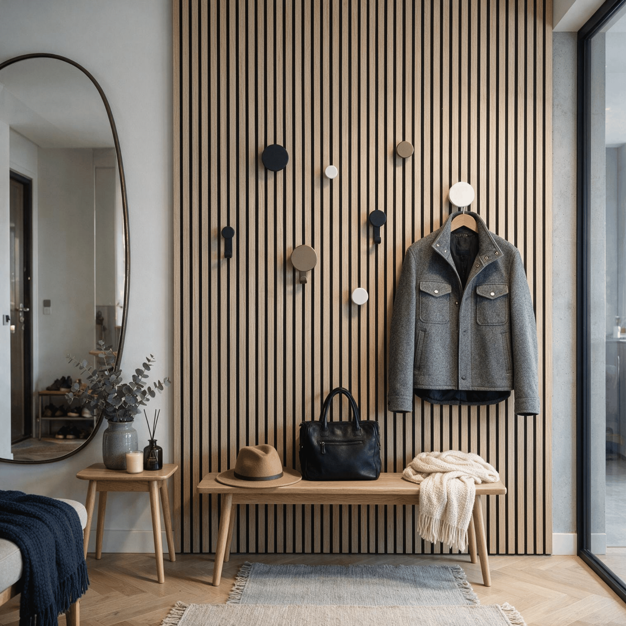 Round Hanger/Hook - Installation: Wall Clip