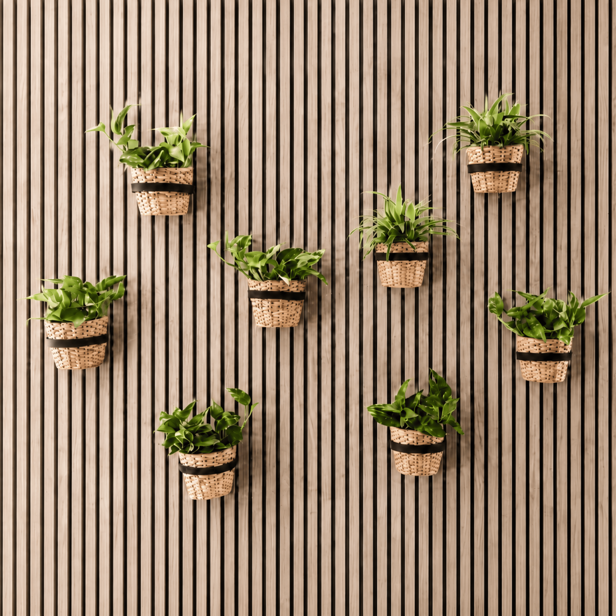 Plant Holder/Ring - Installation: Wall Clip