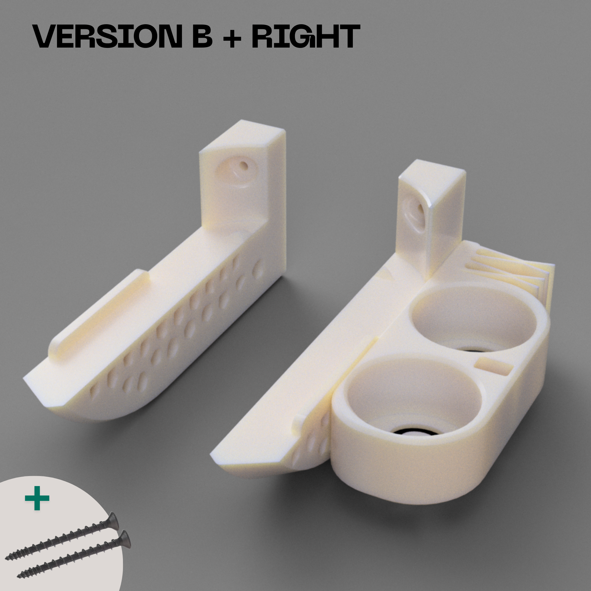 Wall mounts for AUK Mini - Universal Wall Mount - by WallTune