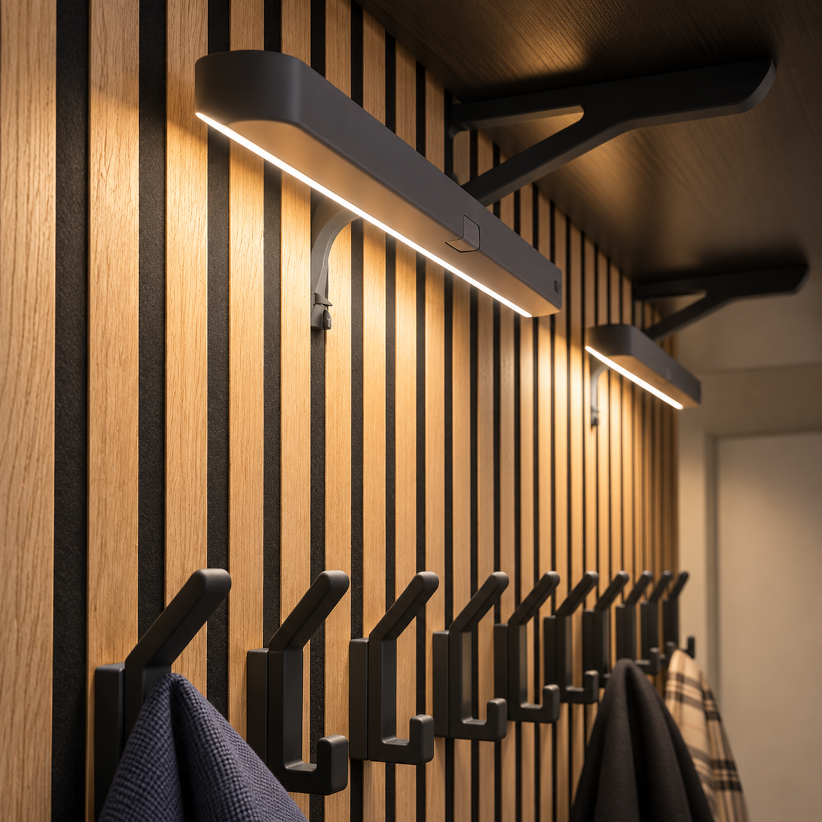 Walltune LED Wandlamp - Installatie: Wall Clip