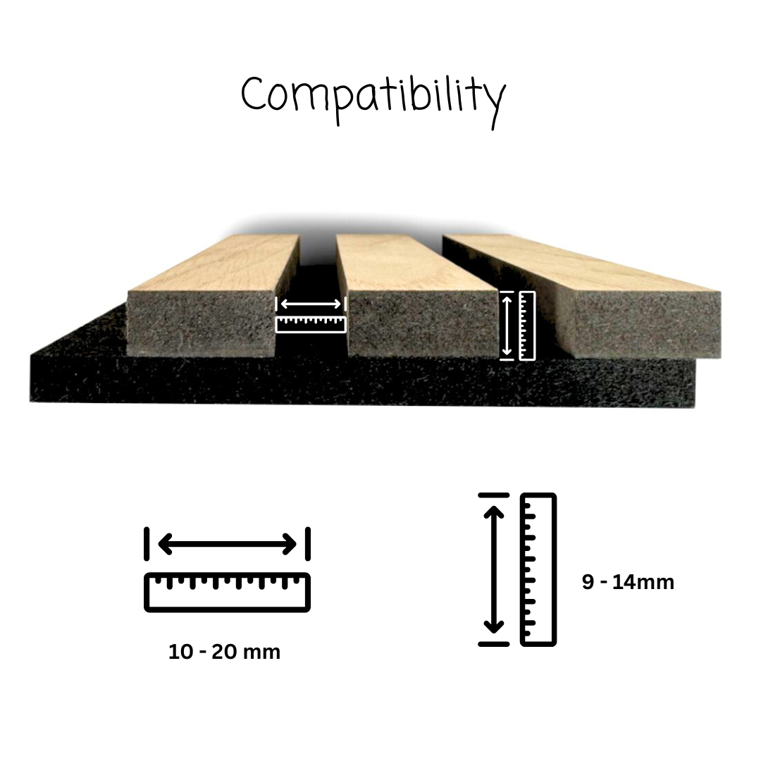 Knob Hook for Acoustic Panels - Installation Type: Wall Clip