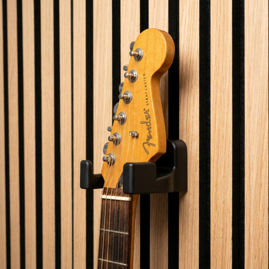 Electric Guitar Hanger - Installation: Wall Clip