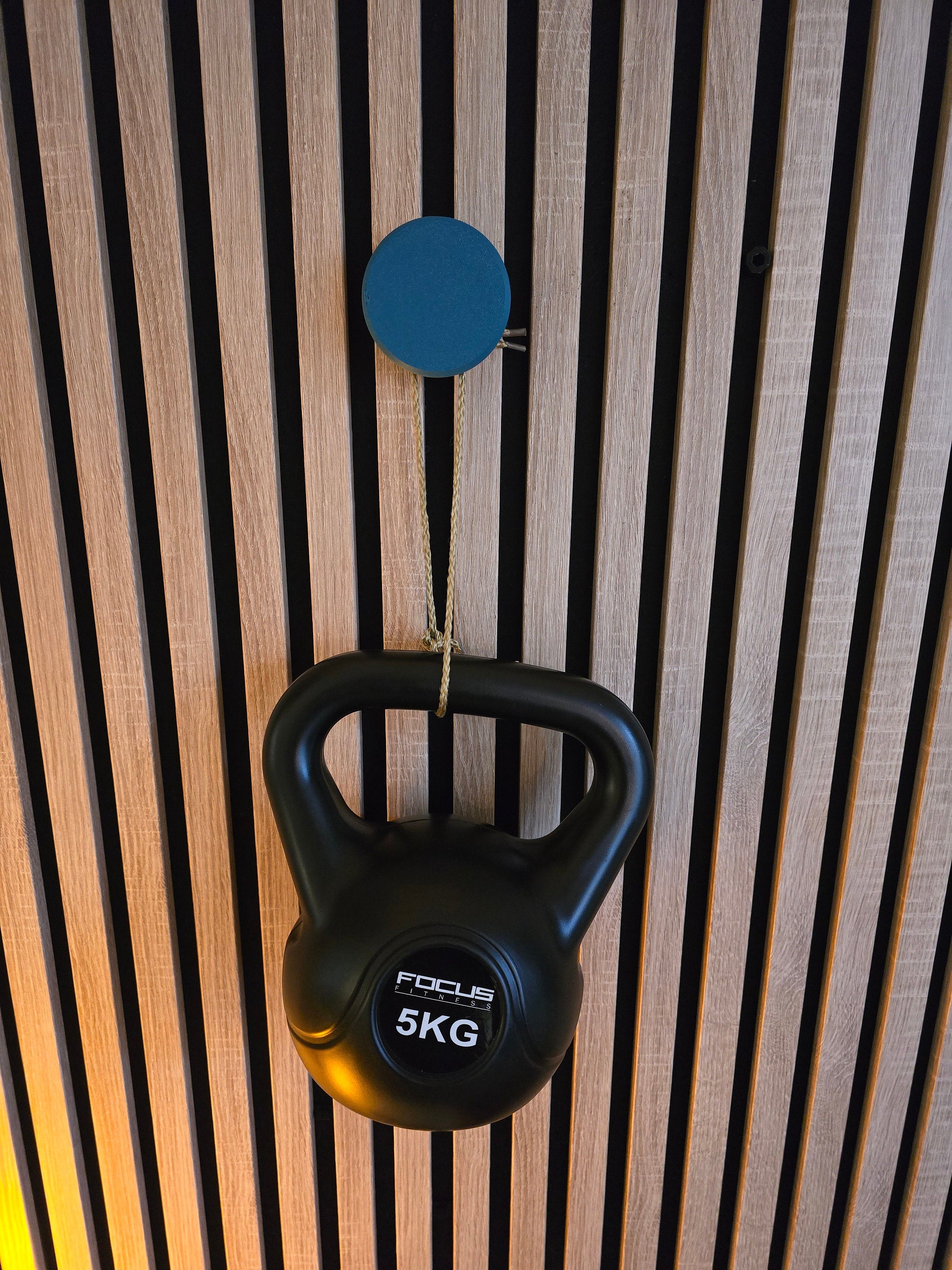 Round Hanger/Hook for Acoustic Panels - Installation type: Wall Clip