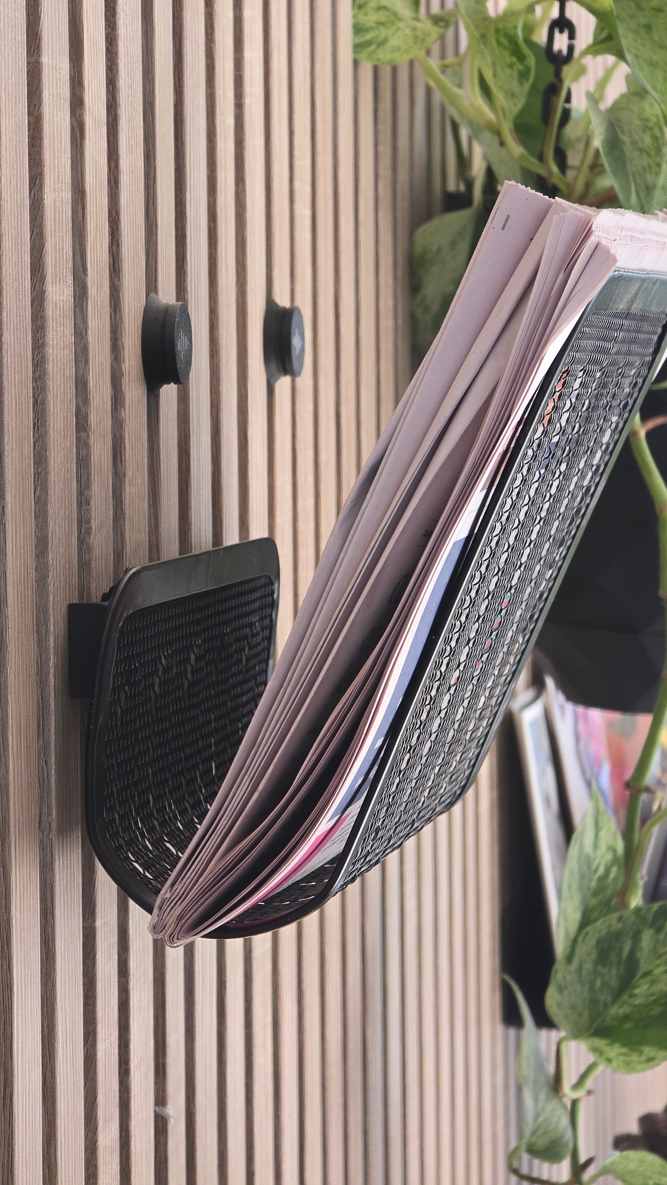 Acoustic panel IKEA SKADIS mounts (set of 2) - Twist & Go by WallTune