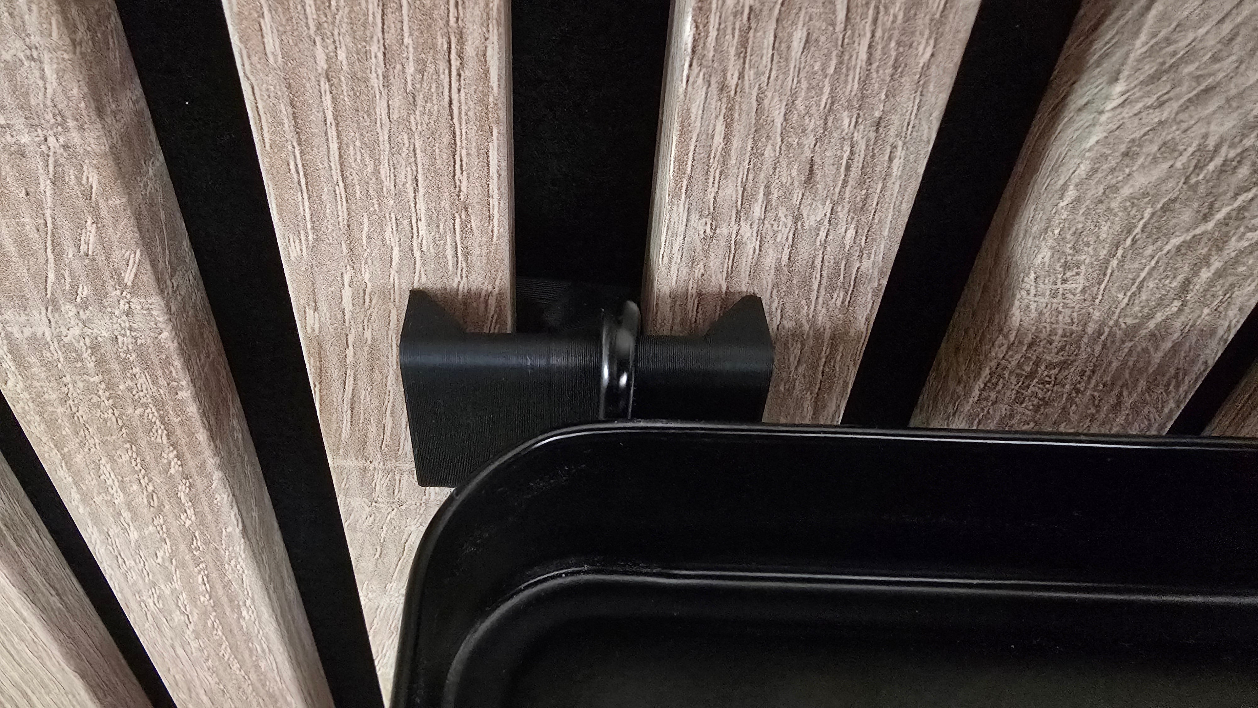Acoustic panel IKEA SKADIS mounts (set of 2) - Twist & Go by WallTune