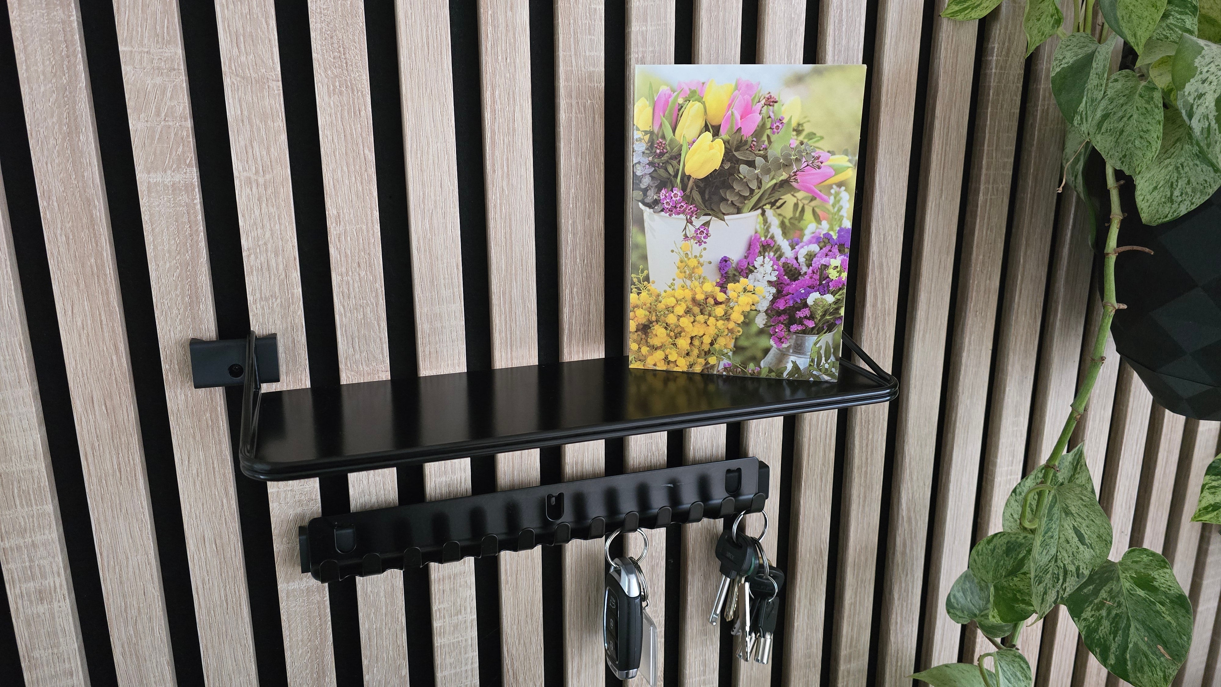 Acoustic panel IKEA SKADIS mounts (set of 2) - Twist & Go by WallTune