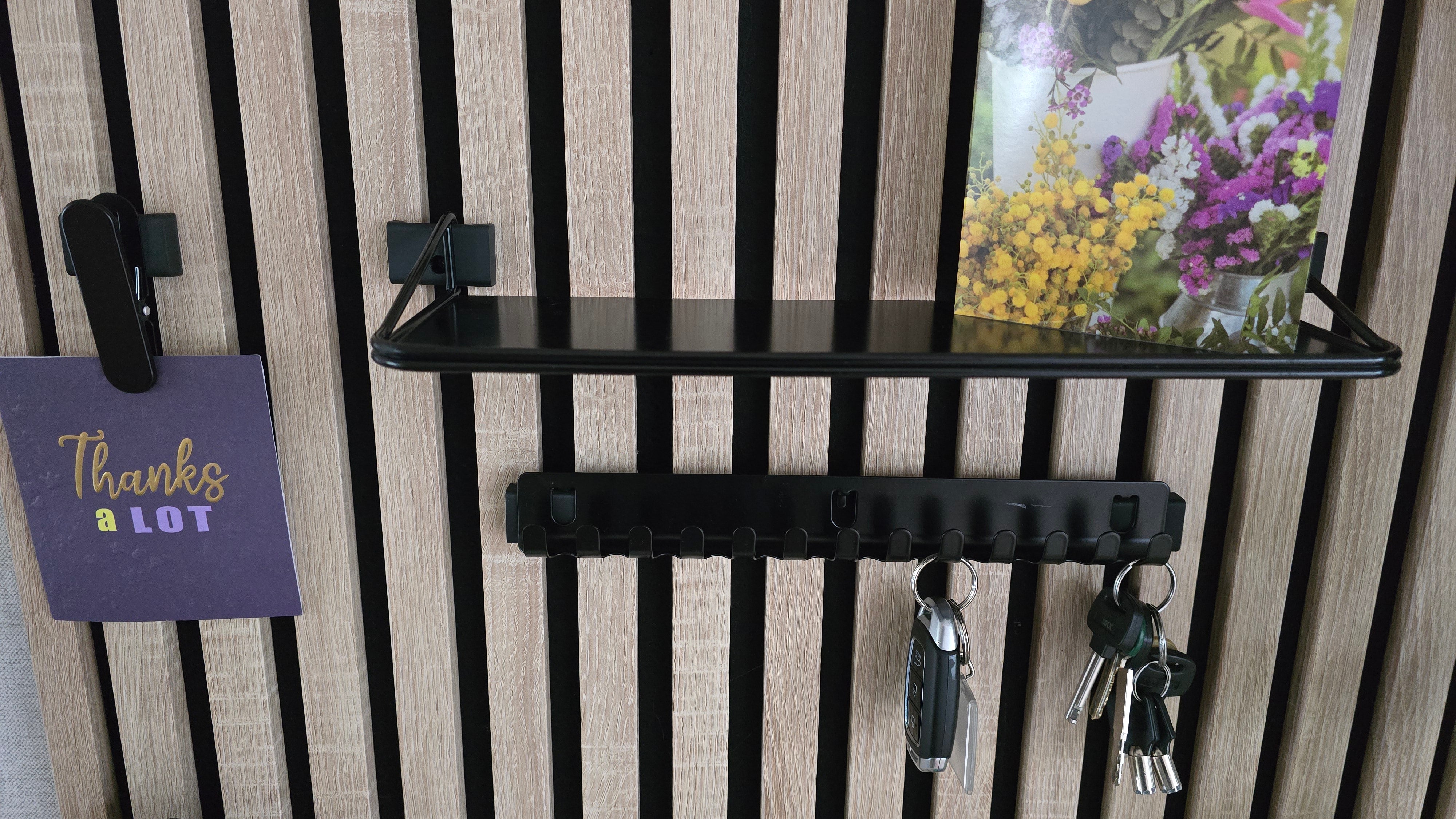 Acoustic panel IKEA SKADIS mounts (set of 2) - Twist & Go by WallTune