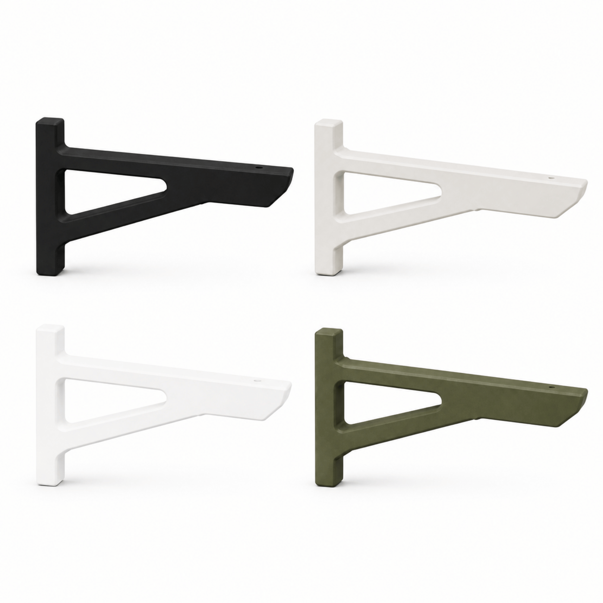 Shelf Brackets - Installation: Wall Clip