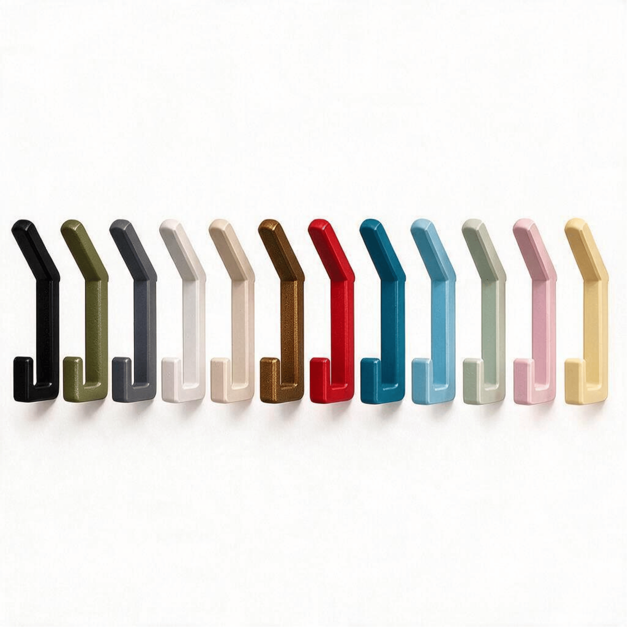 Double Coat Hook - Installation: Wall Clip