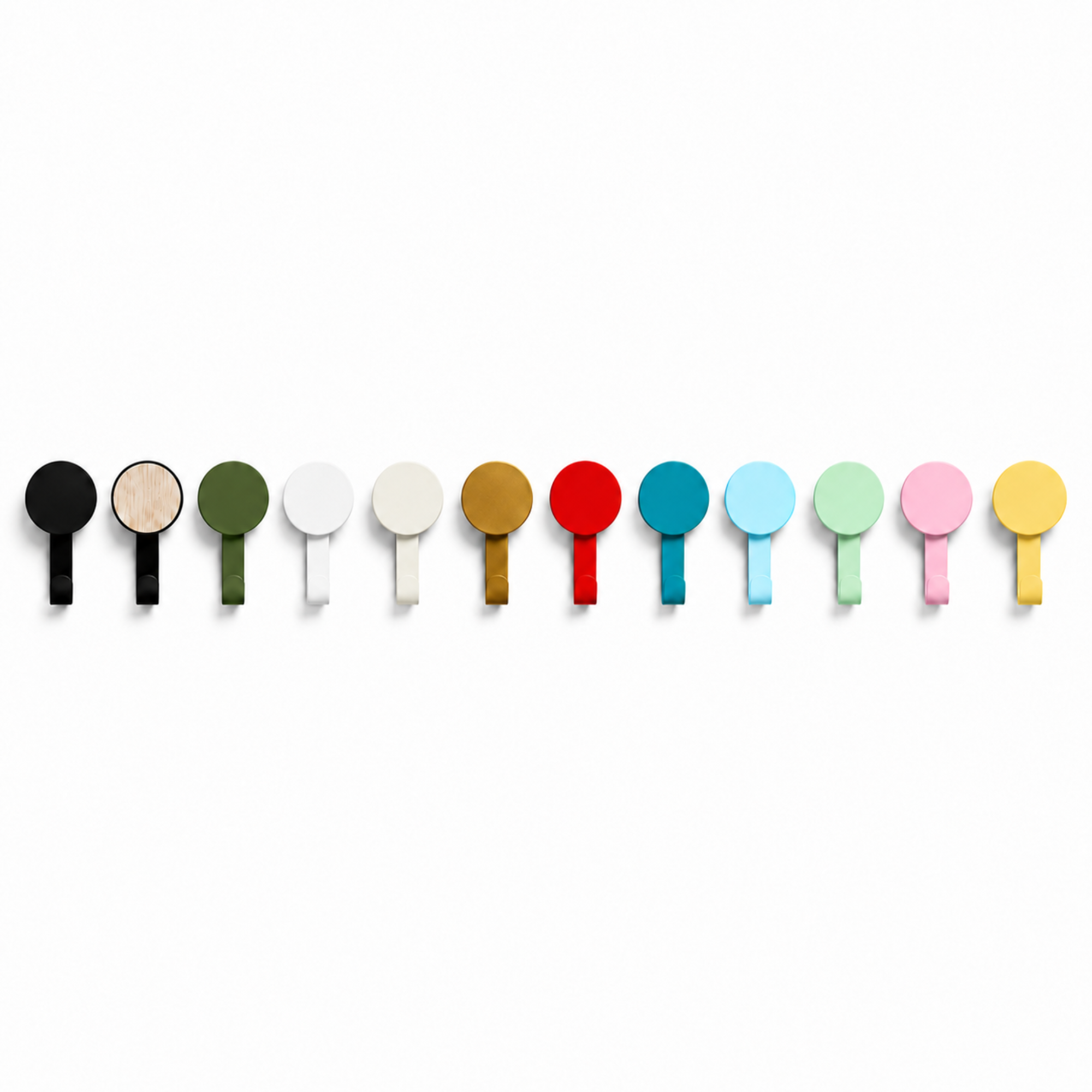 Round Hanger/Hook - Installation: Wall Clip