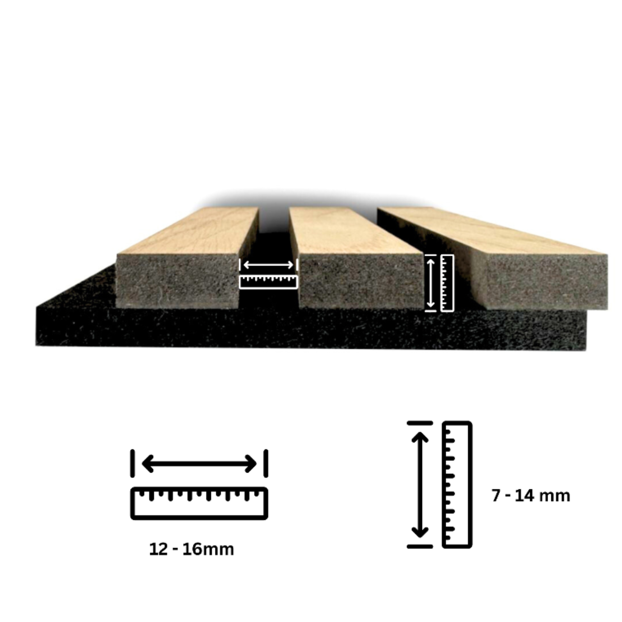 Shelf Brackets for IKEA MOSSLANDA Picture Ledge - Installation: Wall Clip