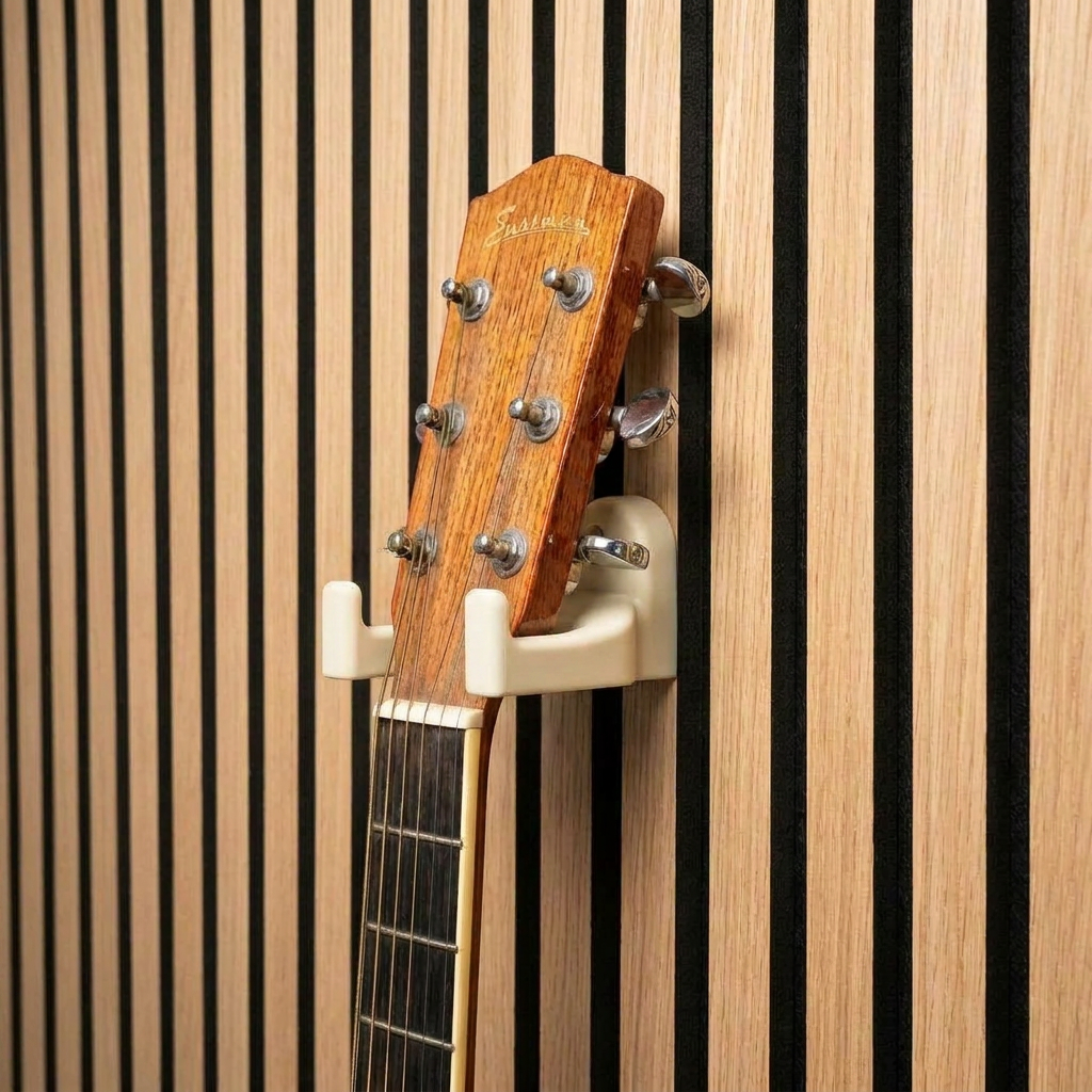 Acoustic Guitar Hanger - Installation: Wall Clip