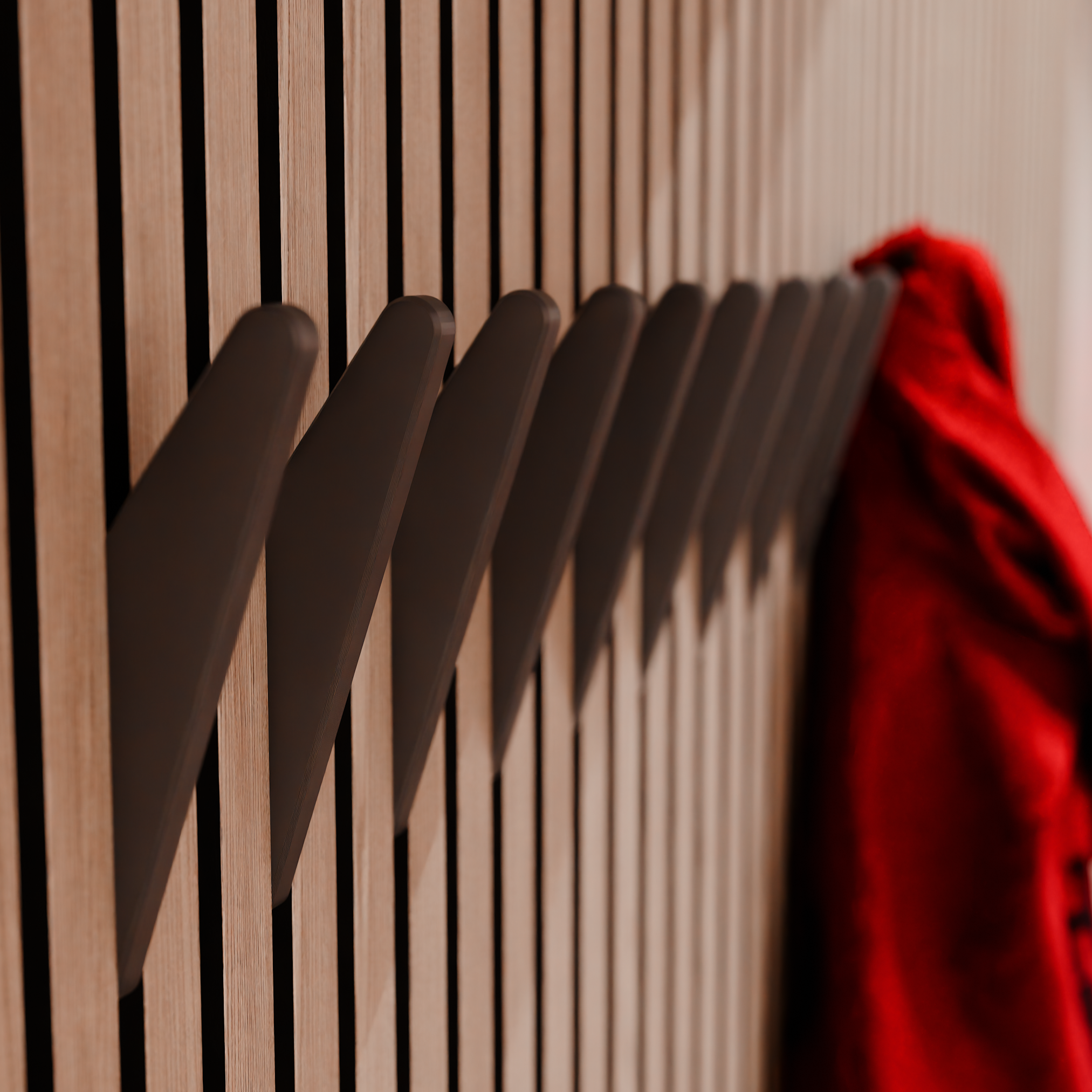 Triangle Hook - Installation: Wall Clip